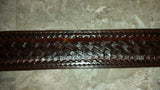 TOM'S "CLASSIC GUN BELT" DOUBLE THICK REINFORCED LEATHER. DRESS OR CASUAL GUN BELT, LIFETIME USAGE