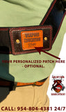 TOMS “SHOTGUN BATTLE AMMO CARRIER” HIGHEST QUALITY LEATHER AVAILABLE. LINED INSIDE AND OUT! HAND MADE-TAILOR FIT FOR YOUR HEIGHT AND WEIGHT. ROTATES AROUND BODY. HOLDS 45 SHELLS. SEE ALL PHOTOS BELOW! CLICK HERE – CALL: 954-804-4381