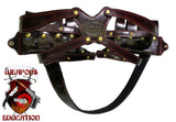 TOM'S 8 MAGAZINE CUSTOM CARRIER “MAG MAN” - SHOULDER HOLSTER RIG. YOU CAN CARRY YOUR PISTOL ON YOUR HIP. INCLUDES LOWER BACK STRAP. CUSTOM HAND-MADE DOUBLE THICK REINFORCED LEATHER. 4 HORIZONTAL MAG POUCHES ON BOTH SIDES. PH: 954-804-4381. CLICK HERE.