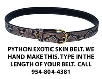 Python Skin Holster HOLSTER - EXOTIC - PYTHON SKIN | WeaponsEducationHolsters.com