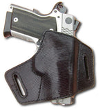 TOM'S "LIZARD 1911 BIKINI HOLSTER" EXOTIC. DOUBLE THICK STEEL MESH REINFORCED LEATHER