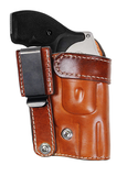 TOM'S "INSIDE THE POCKET HOLSTER" GREAT FOR SNUB NOSED REVOLVERS OR SEMI-AUTO PISTOLS. DOUBLE THICK STEEL MESH REINFORCED LEATHER WITH STEEL CLIP