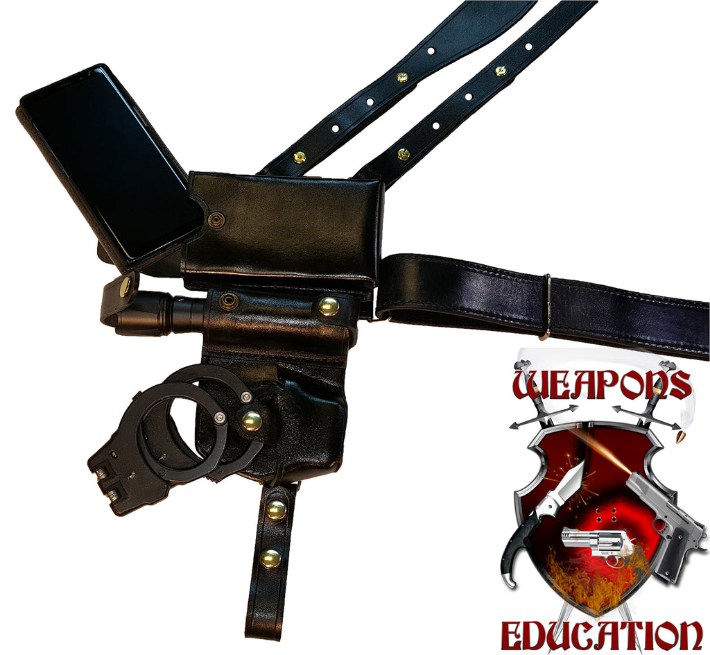 TOM’S “MULTIPURPOSE CUSTOM LEATHER SHOULDER HOLSTER RIG
