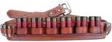 TOM'S "SHOTGUN DUAL SHELL BELT" - WITH INDIVIDUAL STITCHED HANDGUN AMMO CARRIERS