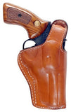 TOM'S "REVOLVER THUMB BREAK HOLSTER" DOUBLE THICK STEEL MESH REINFORCED LEATHER